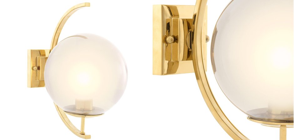 Бра Eichholtz Wall Lamp Cascade Gold Бра Eichholtz Wall Lamp Cascade Gold - Loft-Concept в Твери