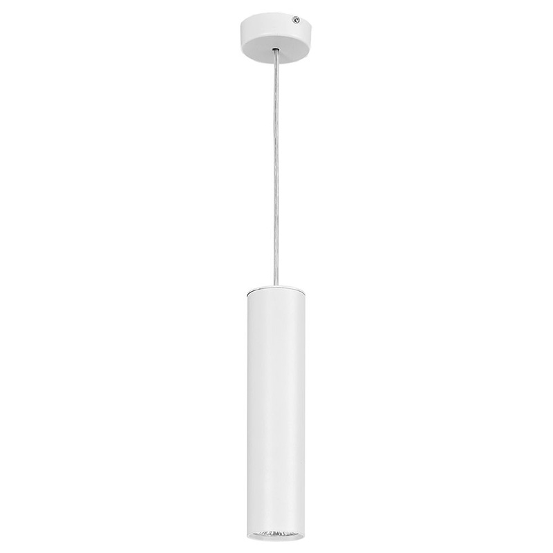 Подвесной светильник Luis Trumpet Tube White Lamp 25 Белый Подвесной светильник Luis Trumpet Tube White Lamp 25 Белый в Твери | Loft Concept