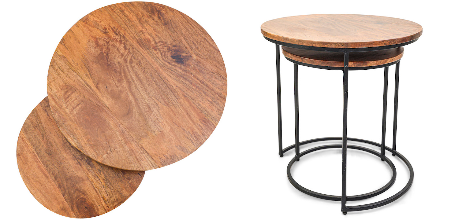 Комплект приставных столов Stafford Table darker - фото