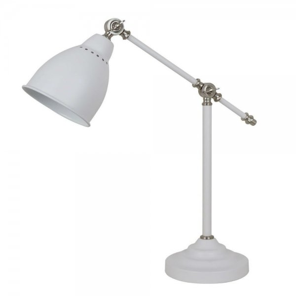 Настольная лампа Holder Table Lamp White Белый Настольная лампа Holder Table Lamp White Белый в Твери | Loft Concept