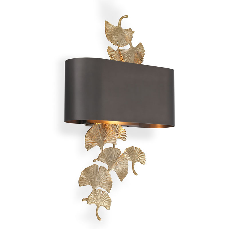 Бра Eichholtz WALL LAMP REGINA Черный Золотой Бра Eichholtz WALL LAMP REGINA Черный Золотой в Твери | Loft Concept