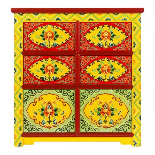 Комод в китайском стиле Chinese Multicolor Мульти в Твери | Loft Concept 