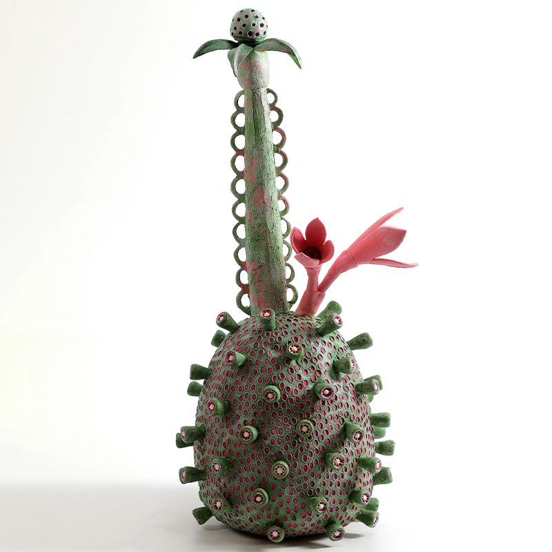 Статуэтка тропический фрукт Pandora Tropical Fruit Alien Lotus Green Зеленый Розовый Статуэтка тропический фрукт Pandora Tropical Fruit Alien Lotus Green Зеленый Розовый в Твери | Loft Concept