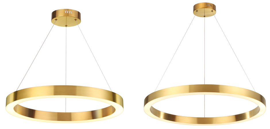 Люстра Gold Ribbon Ring II Люстра Gold Ribbon Ring II - Loft-Concept в Твери