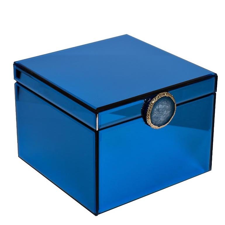Шкатулка Blue Surprise Cube Синий Шкатулка Blue Surprise Cube Синий в Твери | Loft Concept