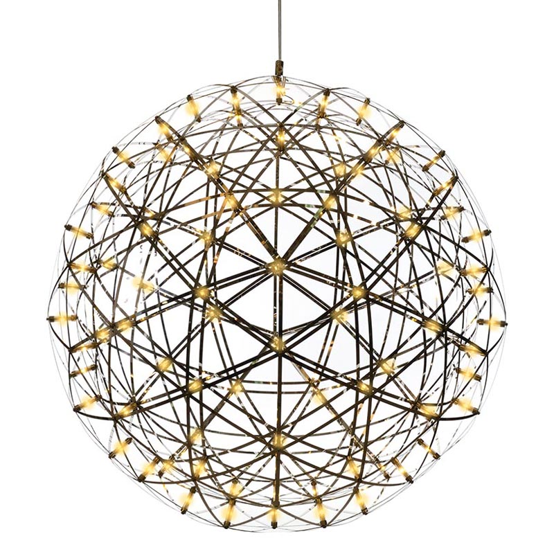 Люстра Moooi 3D Sphere Yellow lamp L Хром Люстра Moooi 3D Sphere Yellow lamp L Хром в Твери | Loft Concept