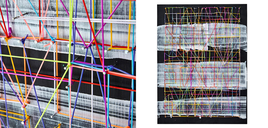 Картина Thread Drawing Картина Thread Drawing - Loft-Concept в Твери