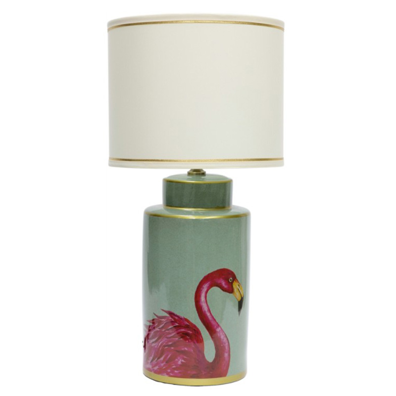 Настольная лампа Flamingo Table lamp Розовый Бирюзовый Белый Золотой Настольная лампа Flamingo Table lamp Розовый Бирюзовый Белый Золотой в Твери | Loft Concept