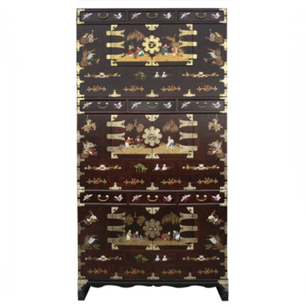 Китайский кабинетный шкаф Chinese cabinet "promenade" Китайский кабинетный шкаф Chinese cabinet "promenade" в Твери | Loft Concept