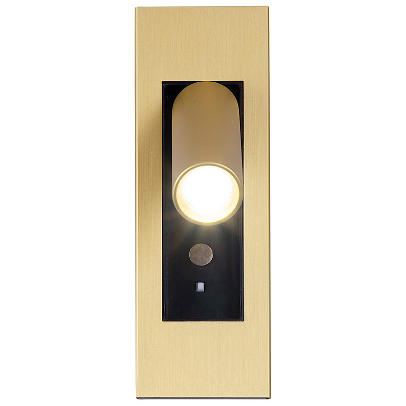 Бра Gold Techno-Led Chelsom Limited Золотой Прозрачный в Твери | Loft Concept 