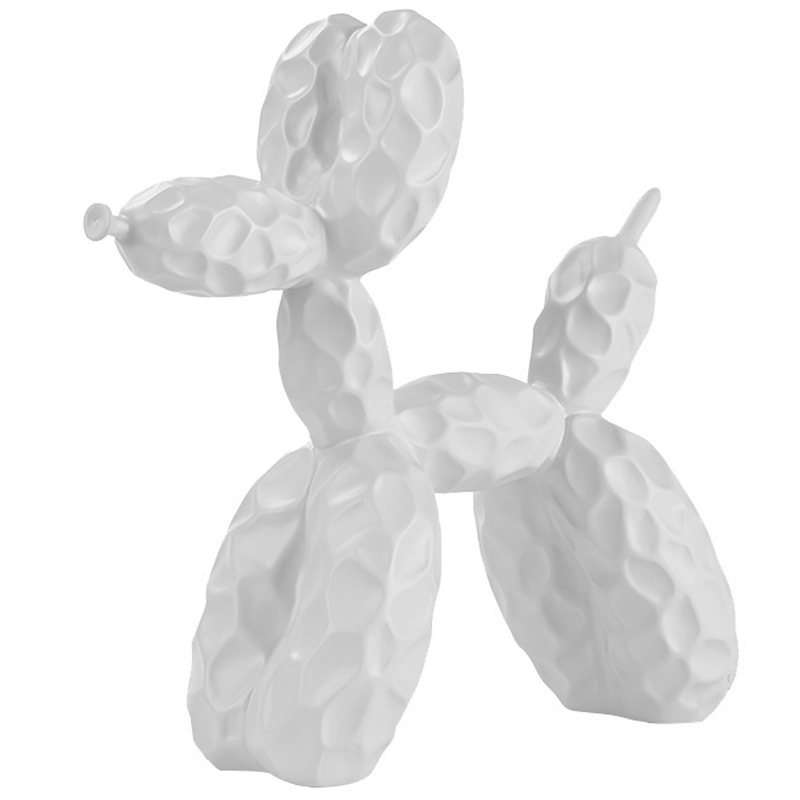 Статуэтка Jeff Koons Balloon Dog Crumpled White Белый в Твери | Loft Concept 