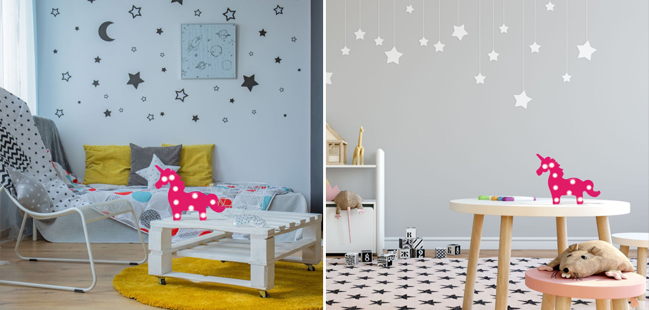 Детский ночник Розовый единорог Детский ночник Розовый единорог - Loft-Concept в Твери