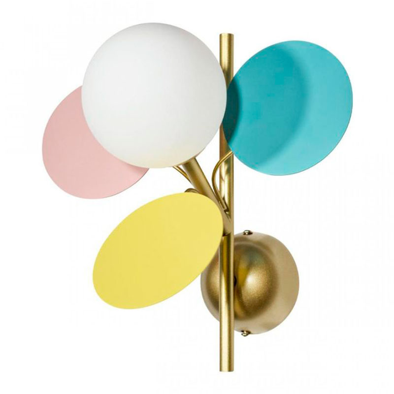 Бра MATISSE sconce One multicolor Мульти Золотой Белый Бра MATISSE sconce One multicolor Мульти Золотой Белый в Твери | Loft Concept