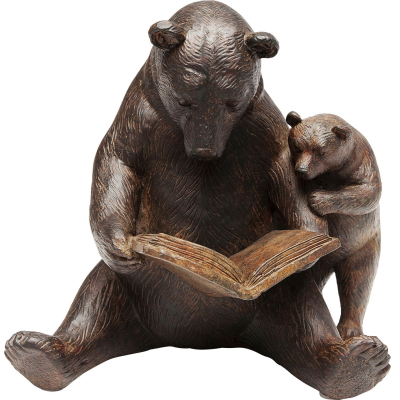 Статуэтка Reading Bears Коричневый Статуэтка Reading Bears Коричневый в Твери | Loft Concept