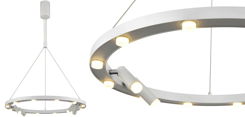 Люстра Rigor & Conciseness Lighting White Disk Люстра Rigor & Conciseness Lighting White Disk - Loft-Concept в Твери