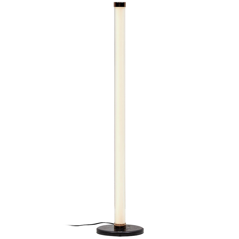 Дизайнерский торшер CANVAS GLASS TUBE FLOOR LAMP Медь Кремовый Черный Прозрачное Стекло Дизайнерский торшер CANVAS GLASS TUBE FLOOR LAMP Медь Кремовый Черный Прозрачное Стекло в Твери | Loft Concept