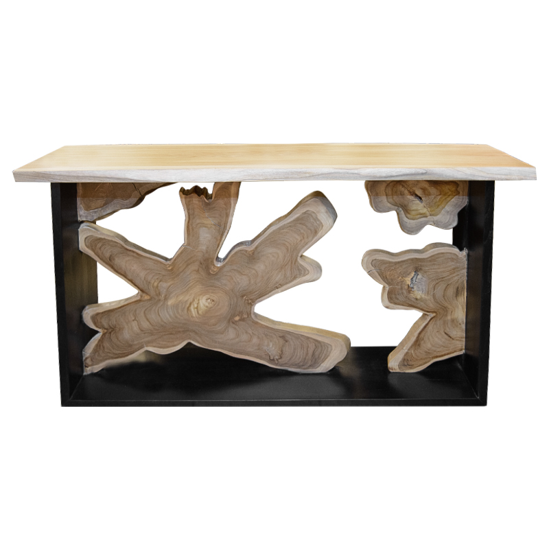 Консоль Erkan Console Древесина Черный Консоль Erkan Console Древесина Черный в Твери | Loft Concept