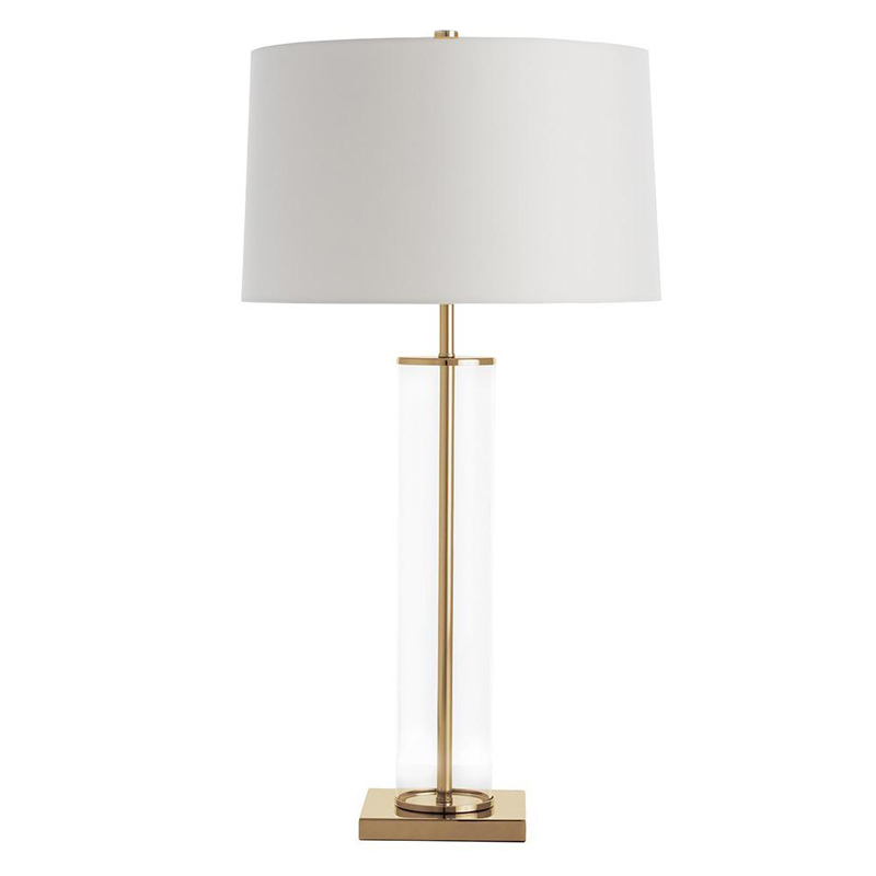 Настольная лампа Ticiana Glass Tube Table lamp gold Золотой Настольная лампа Ticiana Glass Tube Table lamp gold Золотой в Твери | Loft Concept