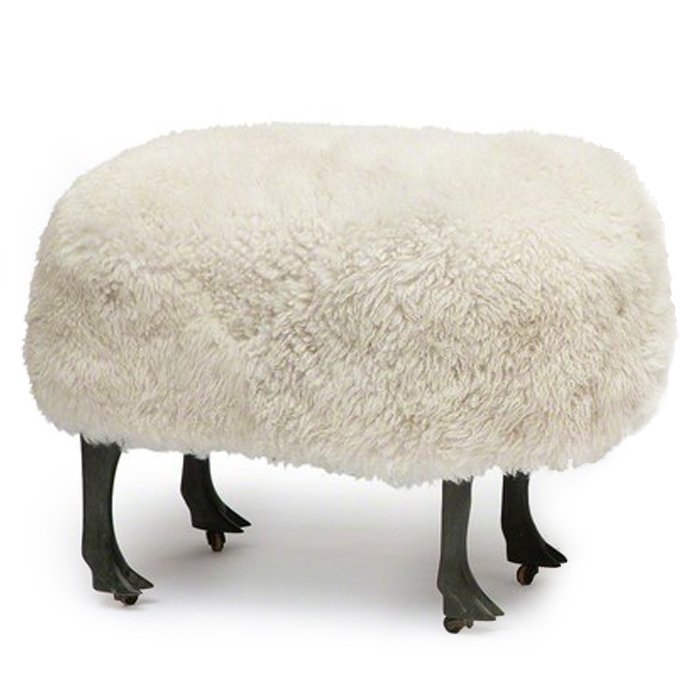 Оттоманка FRANCOIS-XAVIER LALANNE Moutons de laine OTTOMANS Черный Бежевый Графит Оттоманка FRANCOIS-XAVIER LALANNE Moutons de laine OTTOMANS Черный Бежевый Графит в Твери | Loft Concept
