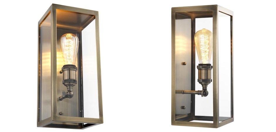 Бра Eichholtz Wall Lamp Irving Brass Бра Eichholtz Wall Lamp Irving Brass - Loft-Concept в Твери