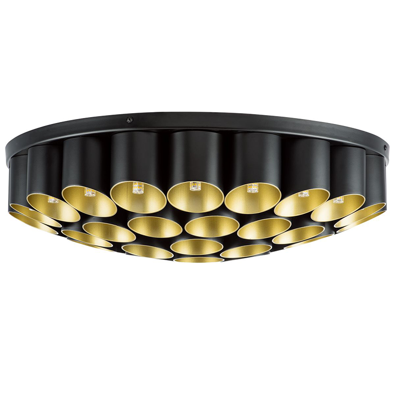 Потолочный светильник Garbi Black Pipe Organ Ceiling Lamp 40 Черный Золотой Потолочный светильник Garbi Black Pipe Organ Ceiling Lamp 40 Черный Золотой в Твери | Loft Concept