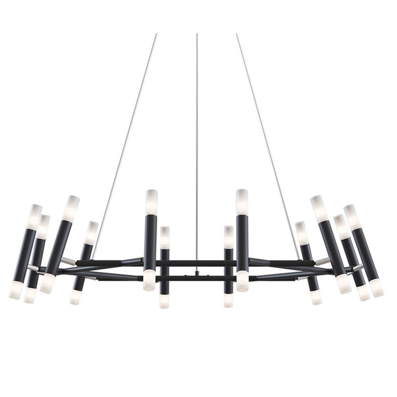 Люстра Arnaut Chandelier 24 Черный Люстра Arnaut Chandelier 24 Черный в Твери | Loft Concept