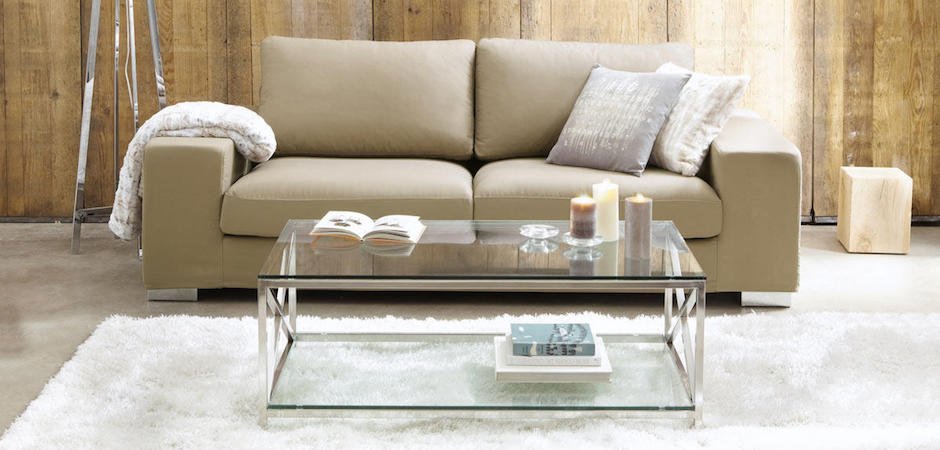 Журнальный стол Brilliant Glass Coffee Table - Loft-Concept в Твери