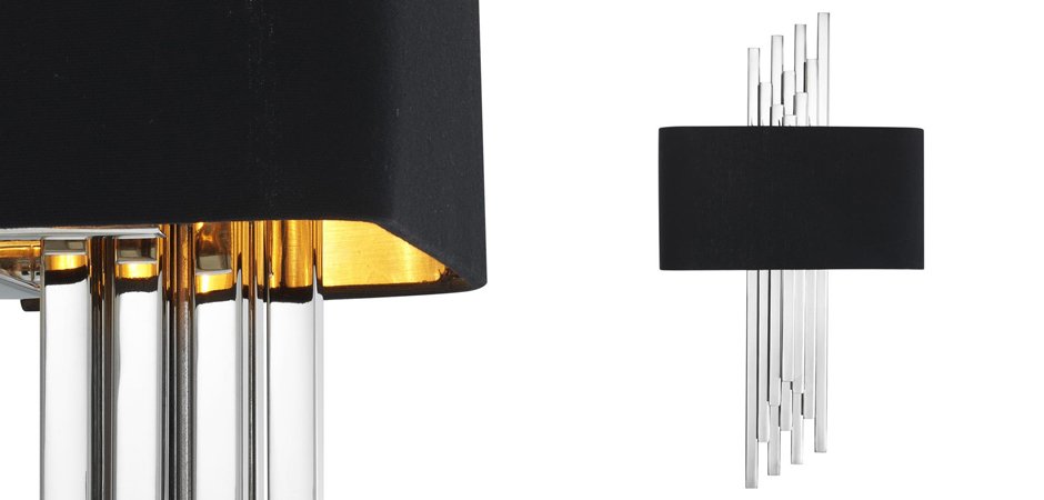 Бра Eichholtz Wall Lamp Caruso Nickel Бра Eichholtz Wall Lamp Caruso Nickel - Loft-Concept в Твери
