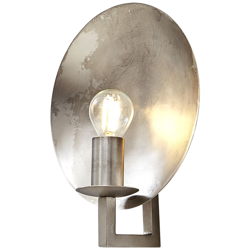 Бра Bennu Disk sconce Никель Сатин Бра Bennu Disk sconce Никель Сатин в Твери | Loft Concept