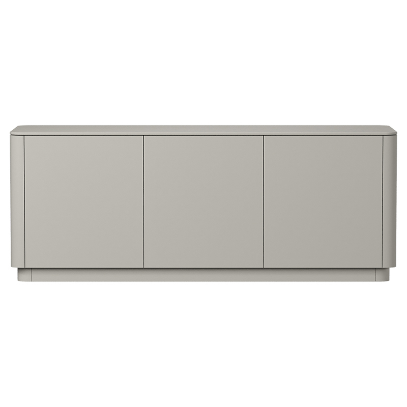 Тумба серо-бежевая с 3-мя дверцами Tammi  Бежево-серый в Твери | Loft Concept 
