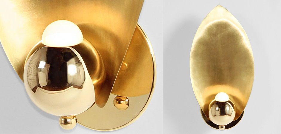 Бра LAVRA Wall Lamp Gold Бра LAVRA Wall Lamp Gold - Loft-Concept в Твери