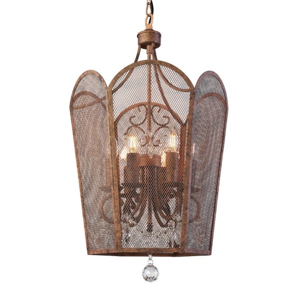 Люстра Roast Metal Chandelier 6 Коричневый в Твери | Loft Concept 