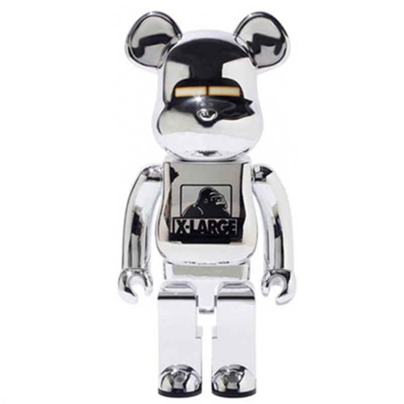 Статуэтка Bearbrick Chrome X-Large Темный хром Статуэтка Bearbrick Chrome X-Large Темный хром в Твери | Loft Concept