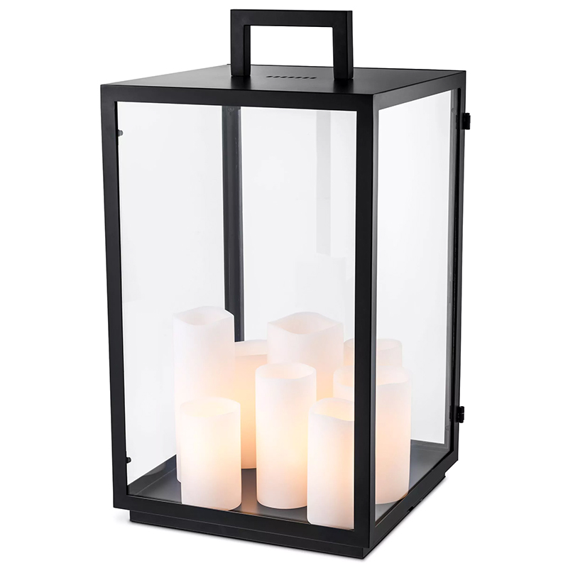 Настольная лампа Eichholtz Table Lamp Debonair Черный Белый Прозрачный Настольная лампа Eichholtz Table Lamp Debonair Черный Белый Прозрачный в Твери | Loft Concept