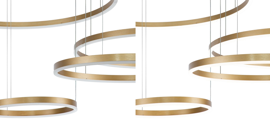 Подвесной светильник Neo Circles Gold Подвесной светильник Neo Circles Gold - Loft-Concept в Твери
