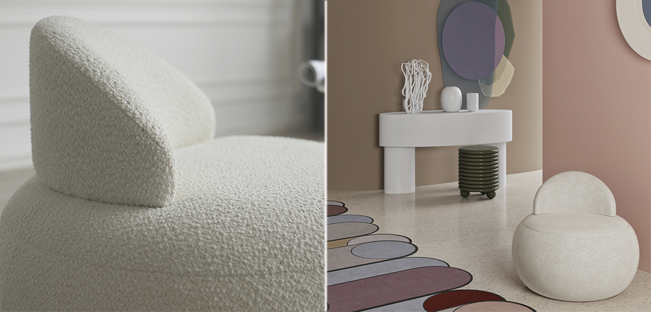 Кресло Boucle Snowball Armchair Кресло Boucle Snowball Armchair - Loft-Concept в Твери