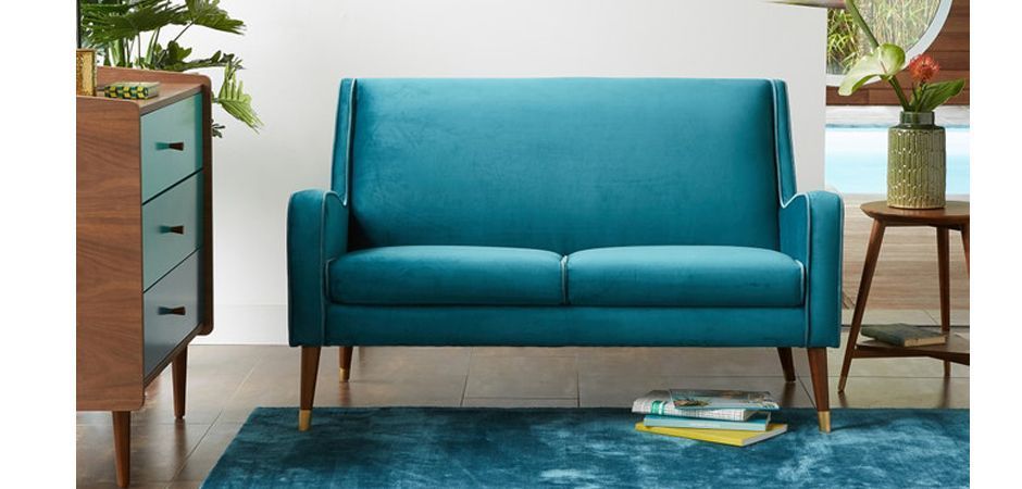 Диван Classic Furniture синий Диван Classic Furniture синий - Loft-Concept в Твери