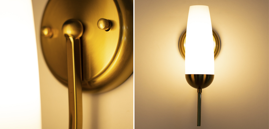 Бра Country Wall Lamp Glass Lampshade Бра Country Wall Lamp Glass Lampshade - Loft-Concept в Твери