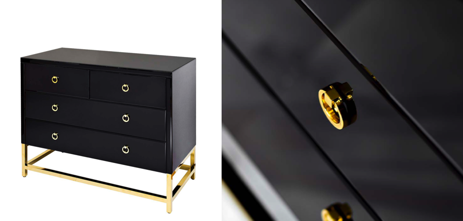 Комод Black Gold Comode - Loft-Concept в Твери