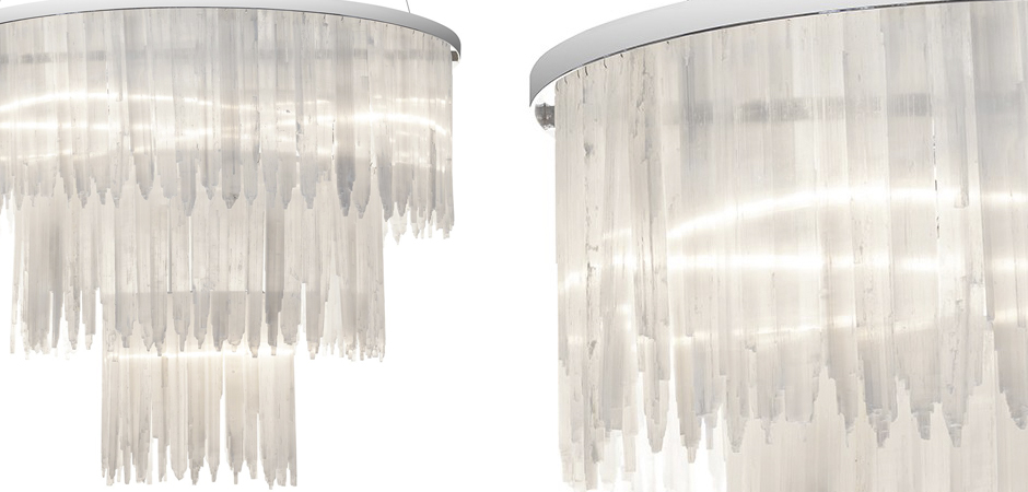 Люстра LAMP SELENITE ROUND chromium 85 Люстра LAMP SELENITE ROUND chromium 85 - Loft-Concept в Твери