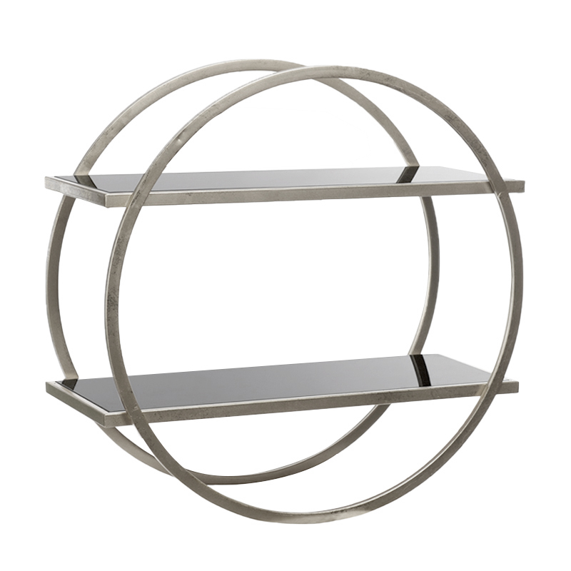 Полка Circle Silver Серый Серебряный Полка Circle Silver Серый Серебряный в Твери | Loft Concept