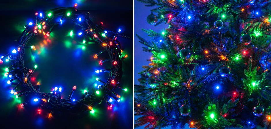 Интерьерная Гирлянда Цветные диоды - Loft-Concept в Твери