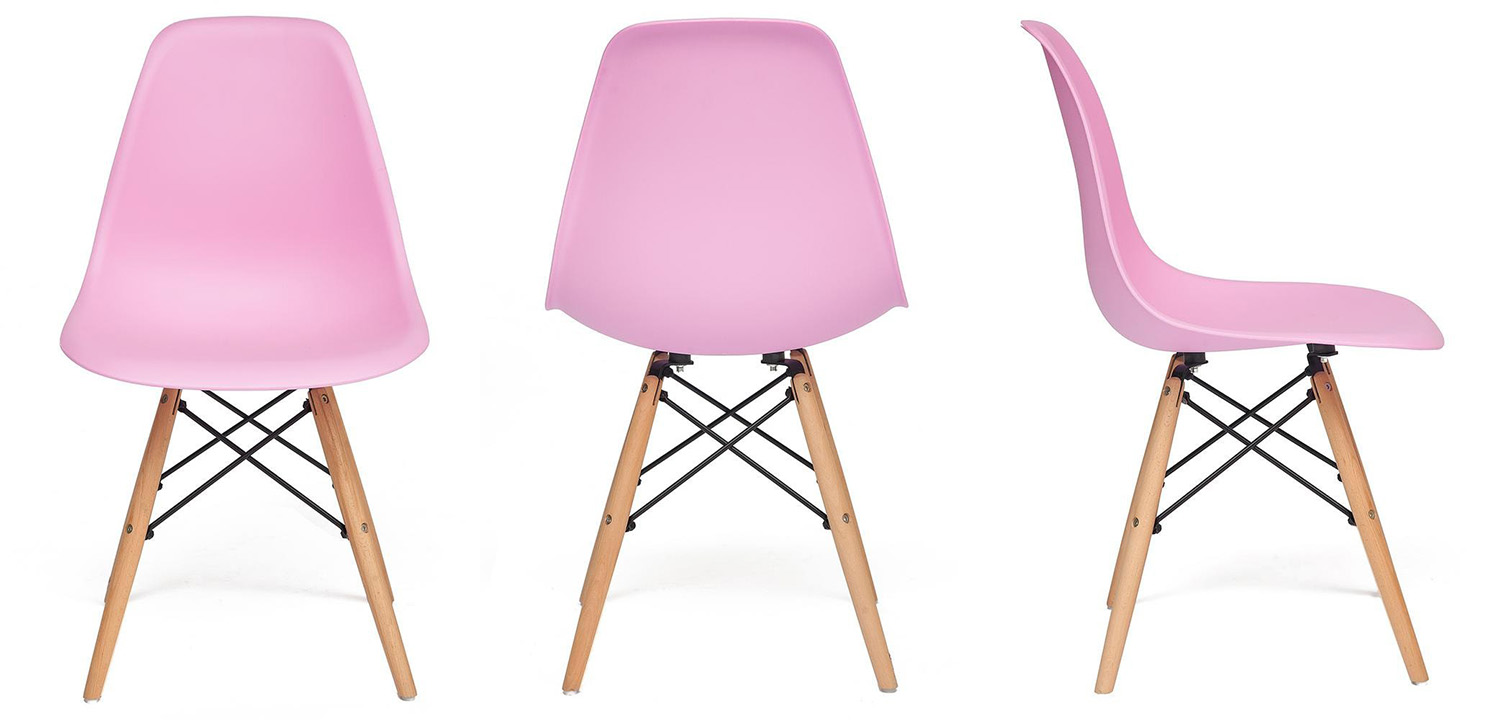 Стул DSW pink - фото