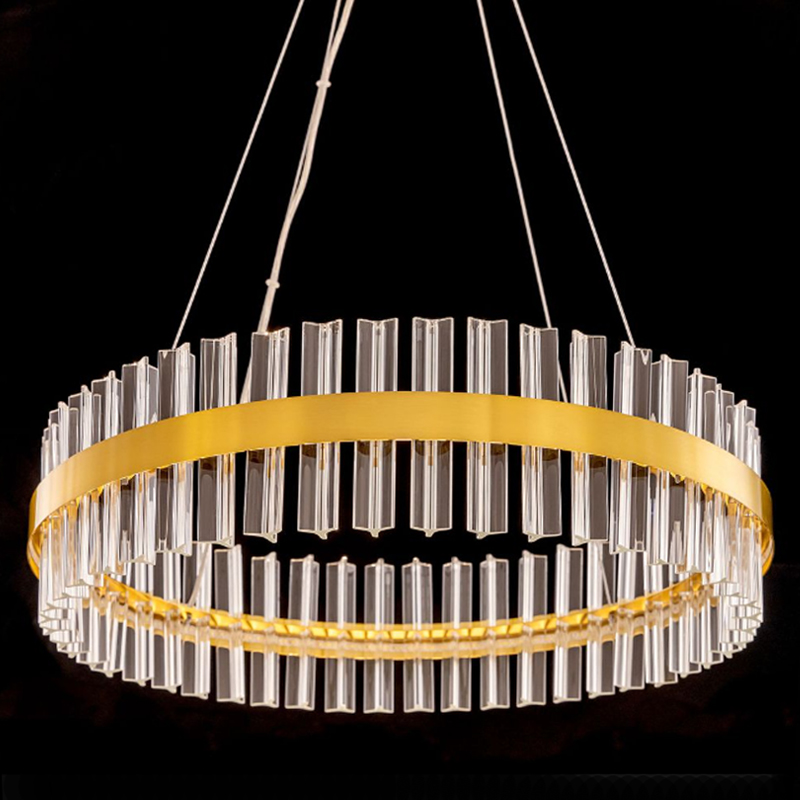 Круглая Люстра Кольцо Хрусталь диаметр 60 см RING Saturno Not Baroncelli Brass Латунь Прозрачное Стекло Круглая Люстра Кольцо Хрусталь диаметр 60 см RING Saturno Not Baroncelli Brass Латунь Прозрачное Стекло в Твери | Loft Concept