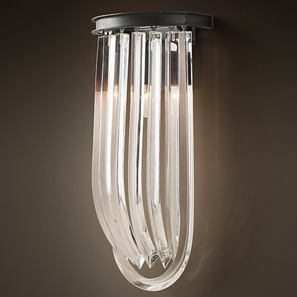 Бра Wall Lamp Greco Черный Прозрачный Бра Wall Lamp Greco Черный Прозрачный в Твери | Loft Concept
