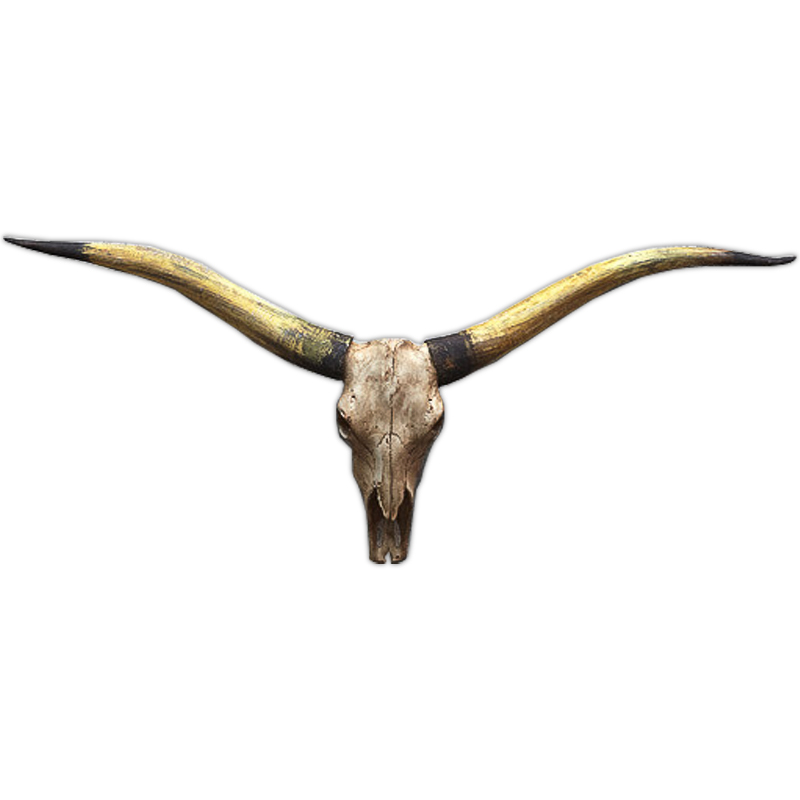 Аксессуар на стену Bull Skull beige Бежевый Аксессуар на стену Bull Skull beige Бежевый в Твери | Loft Concept