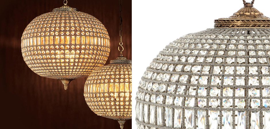 Люстра Chandelier Kasbah Oval L Brass Люстра Chandelier Kasbah Oval L Brass - Loft-Concept в Твери