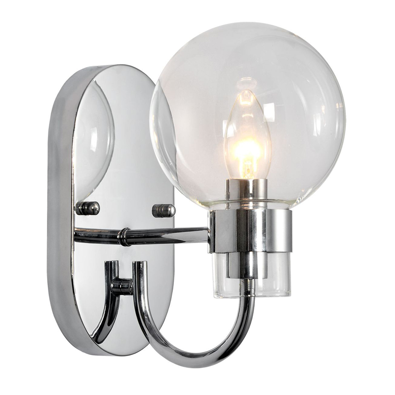 Бра Votrom Sconce chrome Хром Прозрачный (Transparent) Бра Votrom Sconce chrome Хром Прозрачный (Transparent) в Твери | Loft Concept
