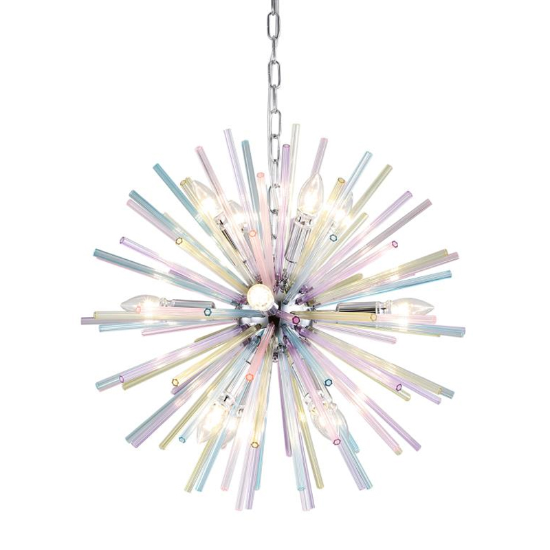 Люстра Colored Astra Chandelier 60 Хром Люстра Colored Astra Chandelier 60 Хром в Твери | Loft Concept