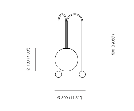 Настольная лампа Michael Anastassiades Fontana Amorosa Bell Настольная лампа Michael Anastassiades Fontana Amorosa Bell в Твери